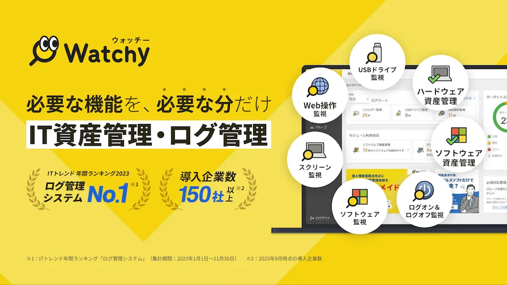 Watchyのサービス資料